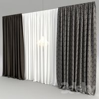Tulle curtains