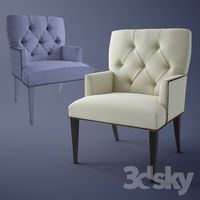 Baker St. Germain Side Chair 7847