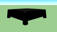 black garden collection: coffe table