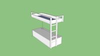 Cama con almacenaje