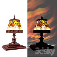 stained glass lamp