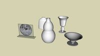 Assorted Vases and Bowl