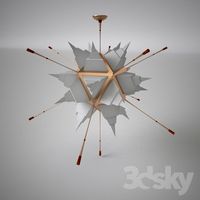 Star sputnik Chandelier
