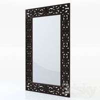 17TH C. SPANISH ARABESQUE MIRROR