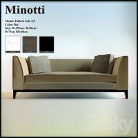 Minotti Pollock sofa