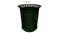 63-570-32-FTO Receptacle w/ 7 3/4' Dia. Plaque