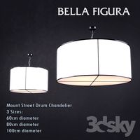 Bella Figura - Mount Street Drum Chandelier