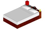 Letto e comodino