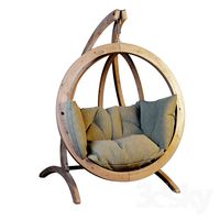 Hanging rocking chair