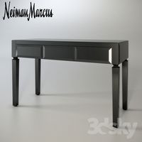 Neiman Marcus / Black Glass Table