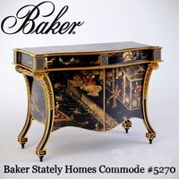 Baker Stately Homes Commode # 5270