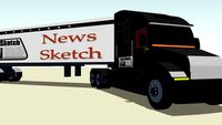 News Sketch promotional ad