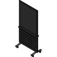 Divy Mobile Markerboard 200.65 Dual Markerboards