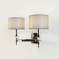 Pembroke 2-Light Sconce in Polished Nickel