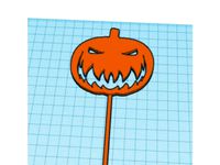Logo Stakes (Halloween pumpkin) by rkxone