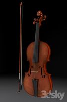 Violin and bow
