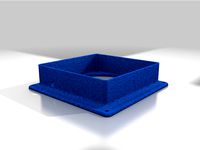 120mm Fan mount for 3D printer enclosure by TepacheLoco