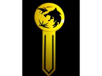 TheWitcher-bookmark by Bairoz