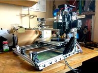 CNC 2418 3018 endstops & cable guiding upgrades by DonDepresor