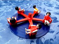 Playmobil Caroussel Foot by Oretz