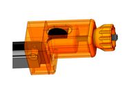 KP3S X-axis belt tensioner by PinkCube