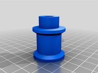 Belt pulley no teeth 16mm by 7r5