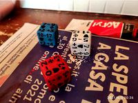 Battletech dice (run, jump, move) by genebell
