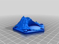 Volcano/Dragonslayer Magnet Tile by HenrytheV