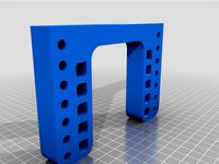 Neje Master 2S Laser Cutter Height Brackets & Table Mount by computerstar2000