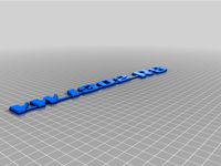 VW 1302RS Schriftzug - Rear Badge by Fuss-im-Ohr