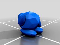 low poly kirby remix by walkerkiddos