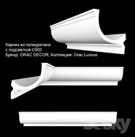 Cornice Polyurethane backlit C902