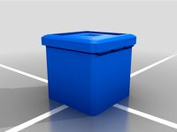small trash bin by EdgeBoxStudio