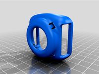 3D Printed Airtag holder with slap wristband by 3dadventure