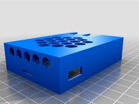 Octopi Raspberry pi 3 b+ holder for Anycubic MEGA X by Joinatic