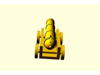 Toys for boys - firing cannon+shell by stollew