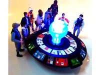 Mon Calamari briefing table with death star hologram by Fine_Engineer
