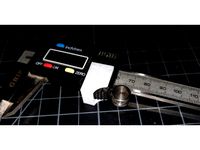 Vernier (calliper) battery Cover by conraddewet