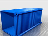1:29 scale container 48ft Gscale by jbhuse
