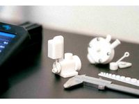 Compressed air engine V1 - rotary valve piston engine (fully printed*) by rndmframes_printing