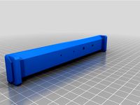 Modular Dice Display Shelves (Numbered Remix) by godOG
