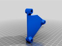 Ender 3 Dual-Z X Gantry Bracket for Good Motor Mount and M5x45 Screws by unrelentingtech
