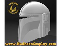 Star Wars Helmet - The Mandalorian - Din Djarin Helmet by MudhornCosplay