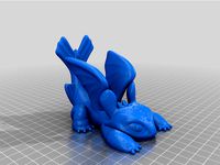 toothless by alcirjunior3d