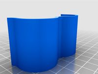 Connected Cap Mold Jig with no bottom for dice making by ChasingRainbows