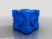 Companion Cube by petruvius