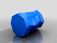 Low Poly Plant Vase by parth2506