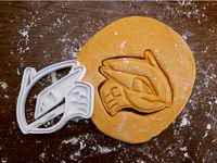 Cookie Cutter Lugia (Pokémon) by DimenzionCreativa