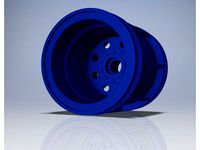 Tamiya MAD BULL Front Rim / Wheel by Retardsquest