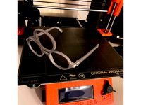 VTO Lunettes rondes for 3 eyes | Round glasses by crisonescu